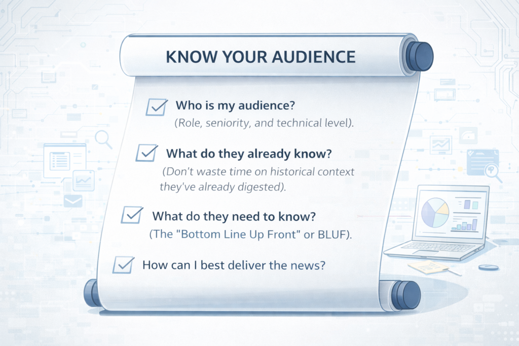 Data Analyst Communication strategies