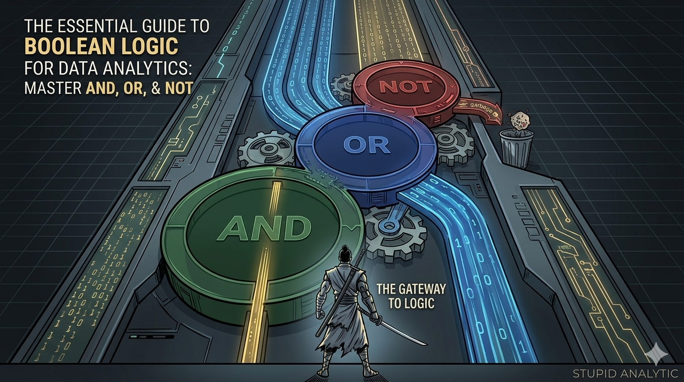 Boolean logic for data analytics - AND OR & NOT