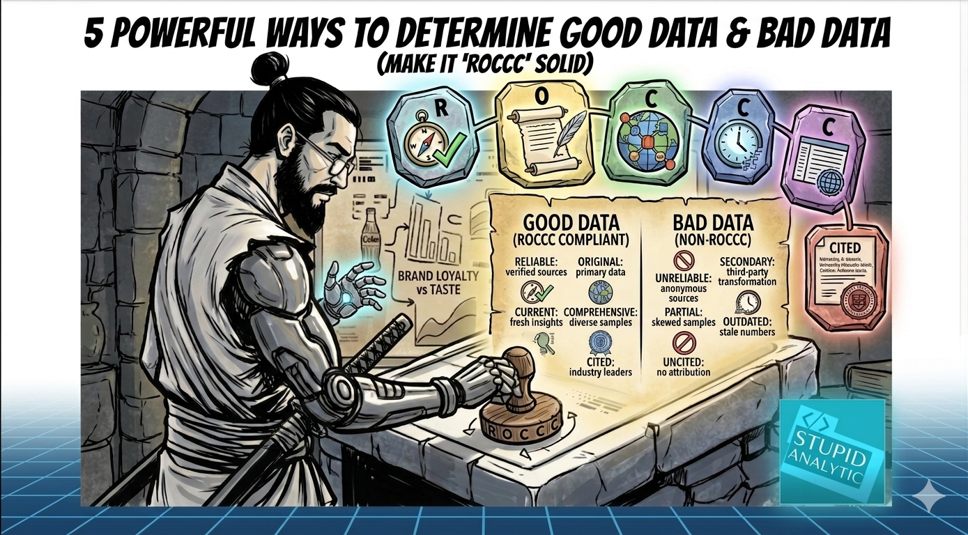 Good data and Bad data